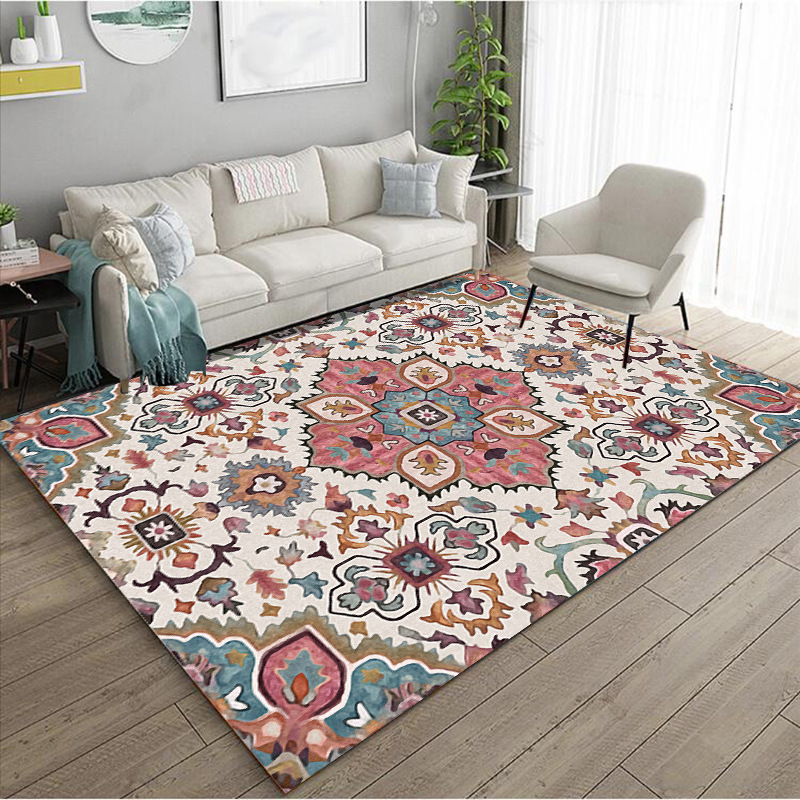 Wholesale Custom Middle Eastern Style Wool 3d Rug Carpet Turkish Persian Indian Rug for Living Room