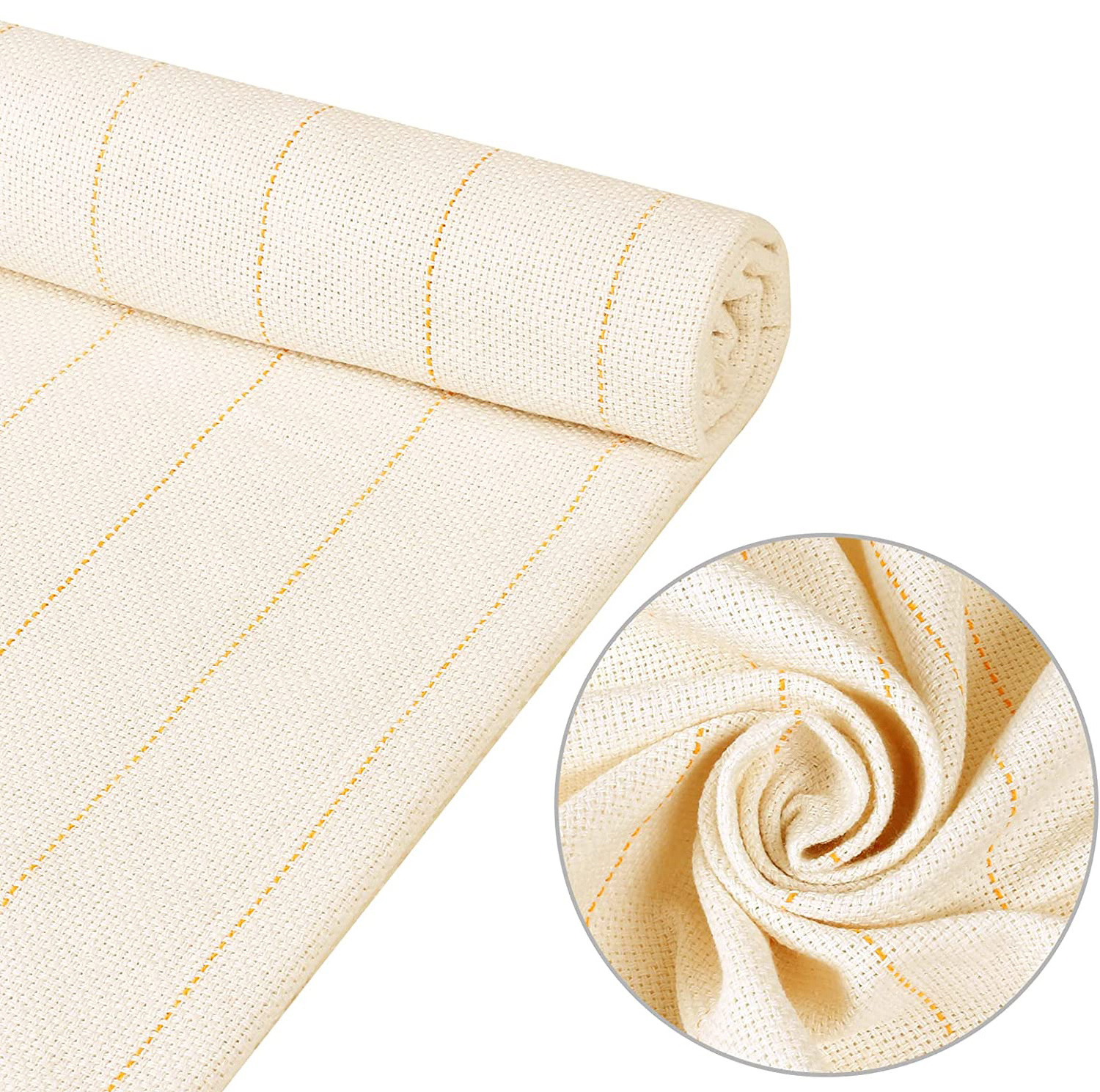 Factory Direct Sale Embroidery Roll Cotton Poly Carpet Backing Tufting Fabric Primary Monks Tufting Cloth For Tufting Gun