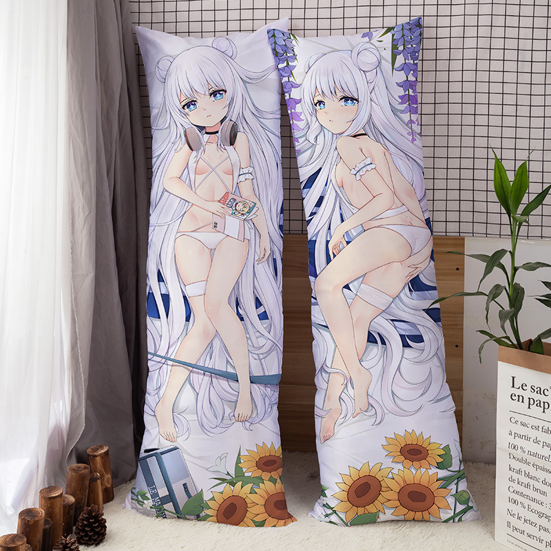 150x50cm Adult Anime Pillow Girl Nude Custom Home Dakimakura Sexy Anime Body Pillow Cover