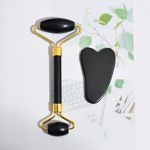 HZ Best Jade Roller Massage Tool anti-aging original Obsidian jade face roller faceroller