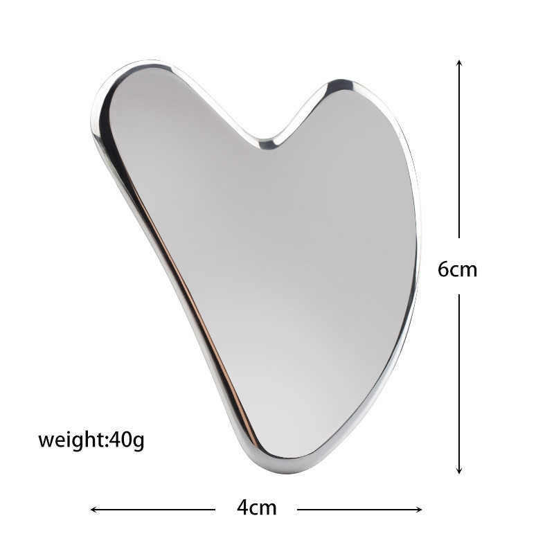 HZ Body Iastm Tool Stainless Steel Massage Blade Gua-sha Face Slimming Reface Gua Sha Deep Muscle Massager Set Custom