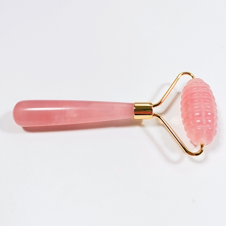 HZ Best Price Massager Rose Quartz Facial Roller & Gua Sha Set