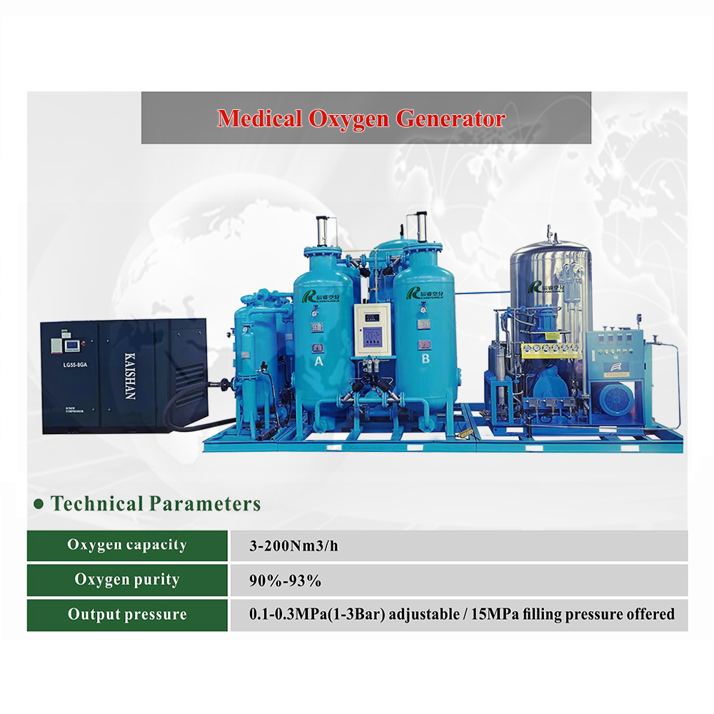 Hospital Containerized Oxygen Generator PSA Medical Oxygen Production Plant