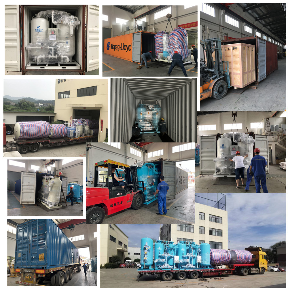 High purity nitrogen generator, liquid nitrogen production plant, cryogenic oxygen plant