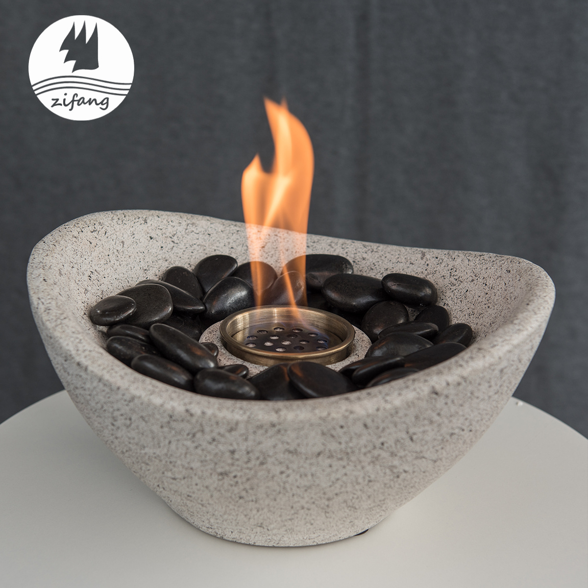 Indoor or Outdoor Fire Pit Portable Fire Bowl firePot Table Top Fireplace