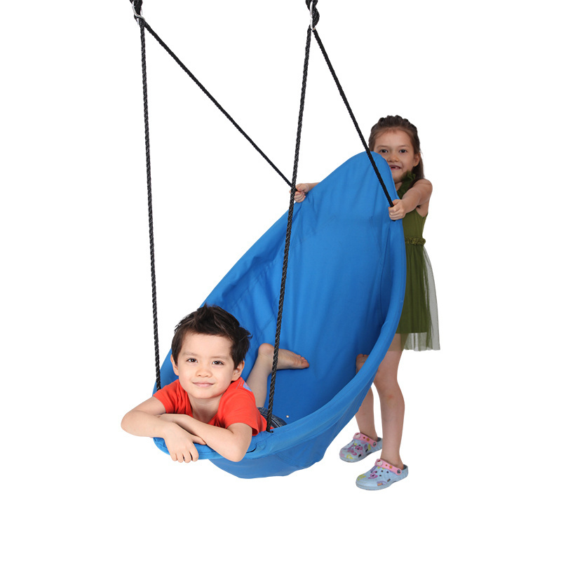 Outdoor 900D Polyester Fabric Durable Steel Tube Heavy Duty Boat Canoe Swing Chair Hammock For Kids