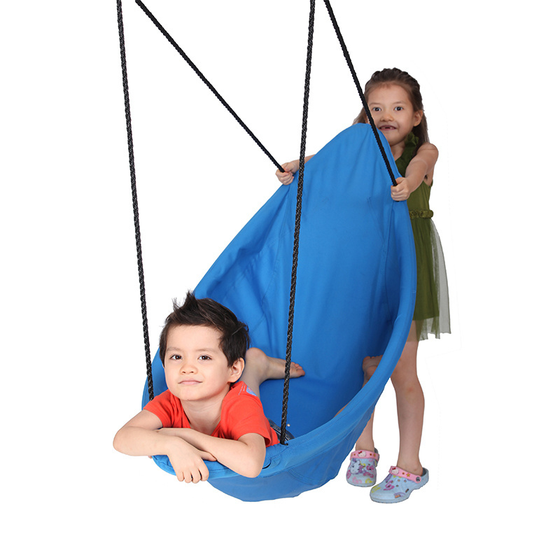 Outdoor 900D Polyester Fabric Durable Steel Tube Heavy Duty Boat Canoe Swing Chair Hammock For Kids