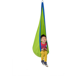 Hot Sale Garden Indoor Outdoor Kids Teardrop Hammock Kids Sensory Hanging Cloth Swing