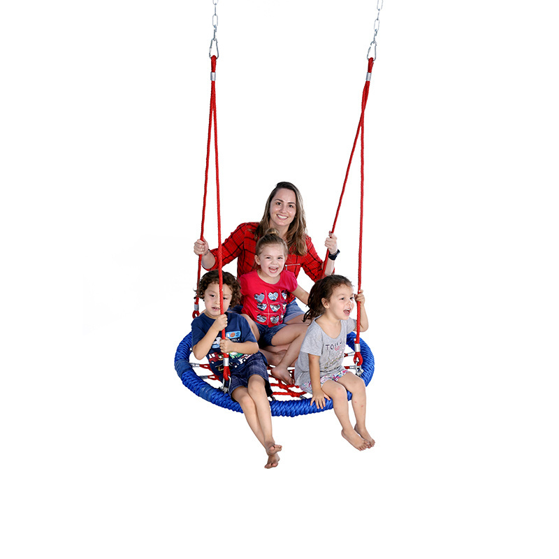 Wholesale High Quality Durable Children Outdoor Equipment Leisure Play Steel Wire Rope Commercial Swing