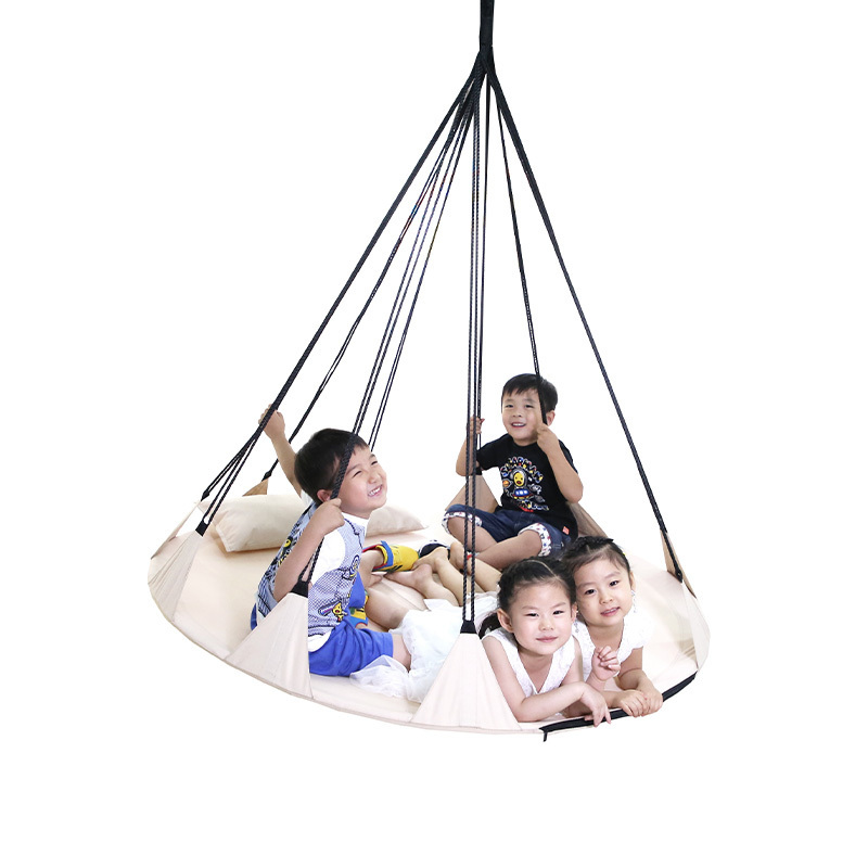 New Fashion High Quality Indoor Outdoor Hanging Double Round Round Pillow Durable Large Hammock