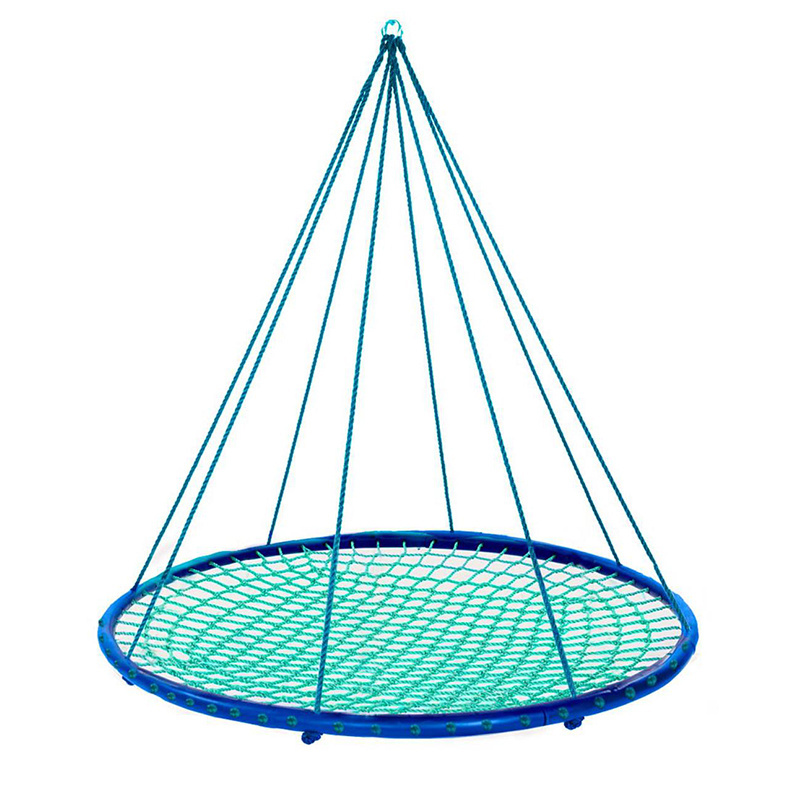 Factory Direct Sales Children Tree Web Nest Swing Saucer Kids Outdoor Round Rope Net Swing