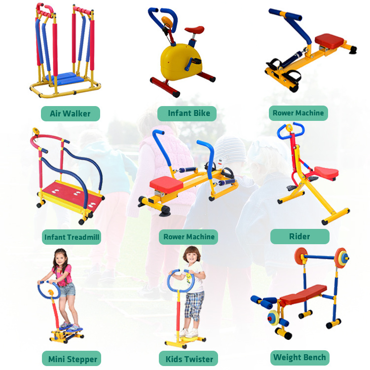 Kids Exercise Series Wholesale- Fitness Workout Equipment, Weight Bench, Stationary Bike For Indoor Use