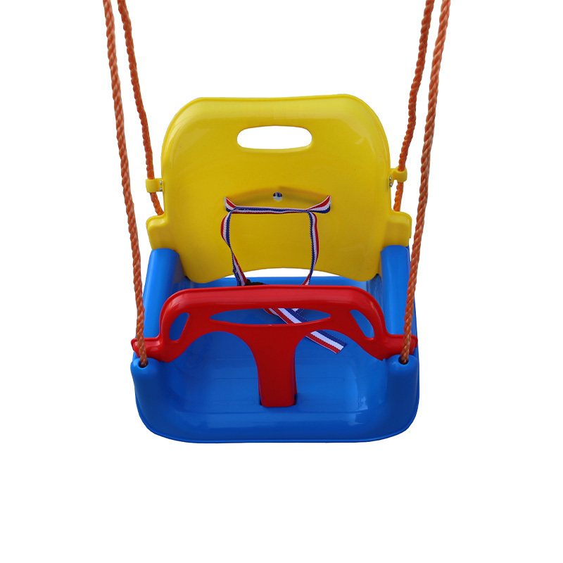 Wholesale Outdoor Indoor Garden Multifunctional Plastic Hanging Chair 3 In 1 Backrest Kids Baby Swing