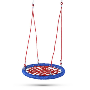 Outdoor Playground Children Climbing Rope Spider Nest Commercial Swing