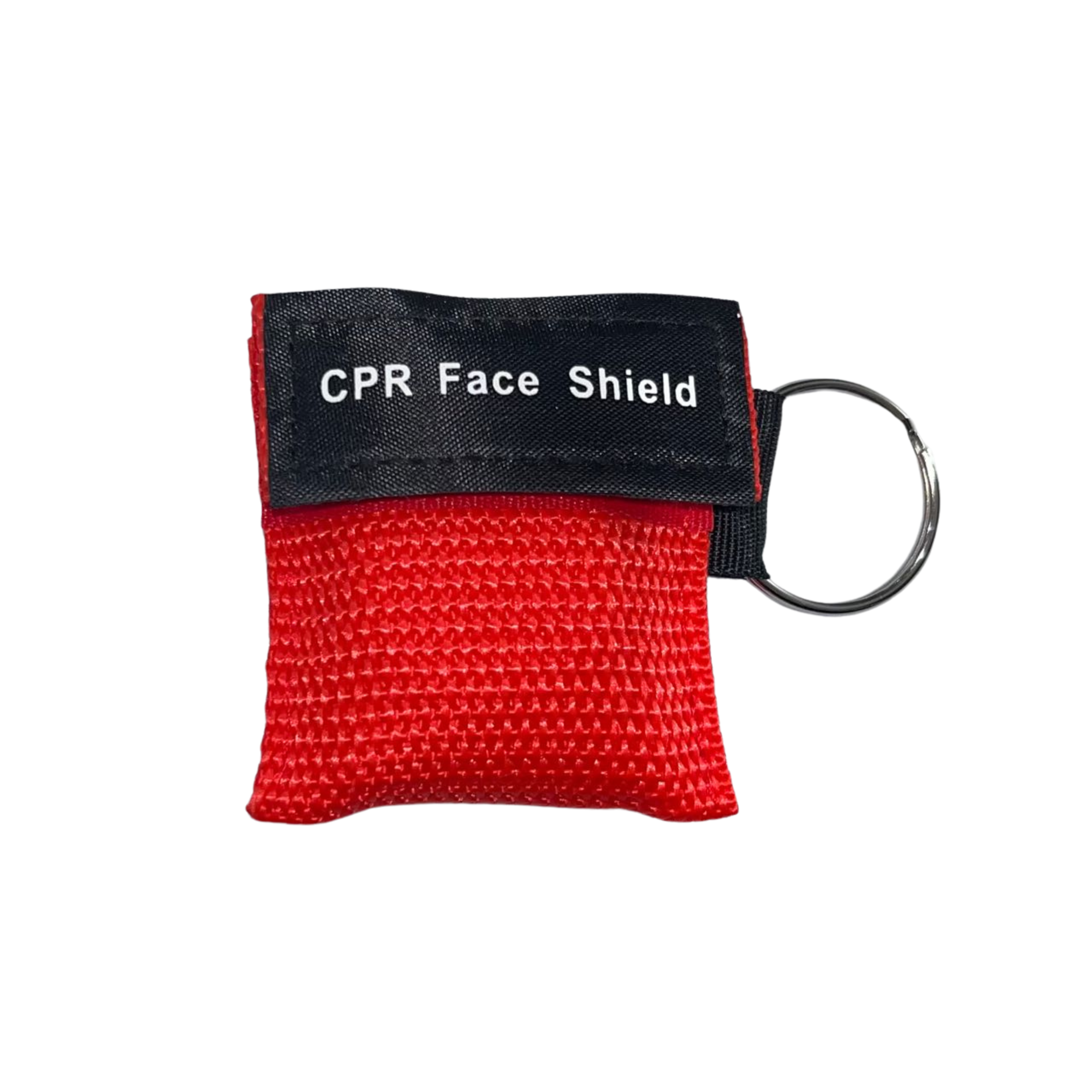 Infant Adult Personalized Breathing Life Kiss CPR Keychain Mask Disposable One-Way CPR Mask Training Valves