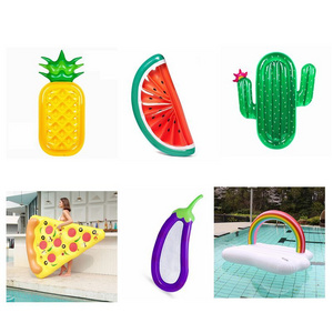 Wholesale Air Mattress Swimming Pool Floating Bed Pvc Inflatable Pool Float Watermelon Toys