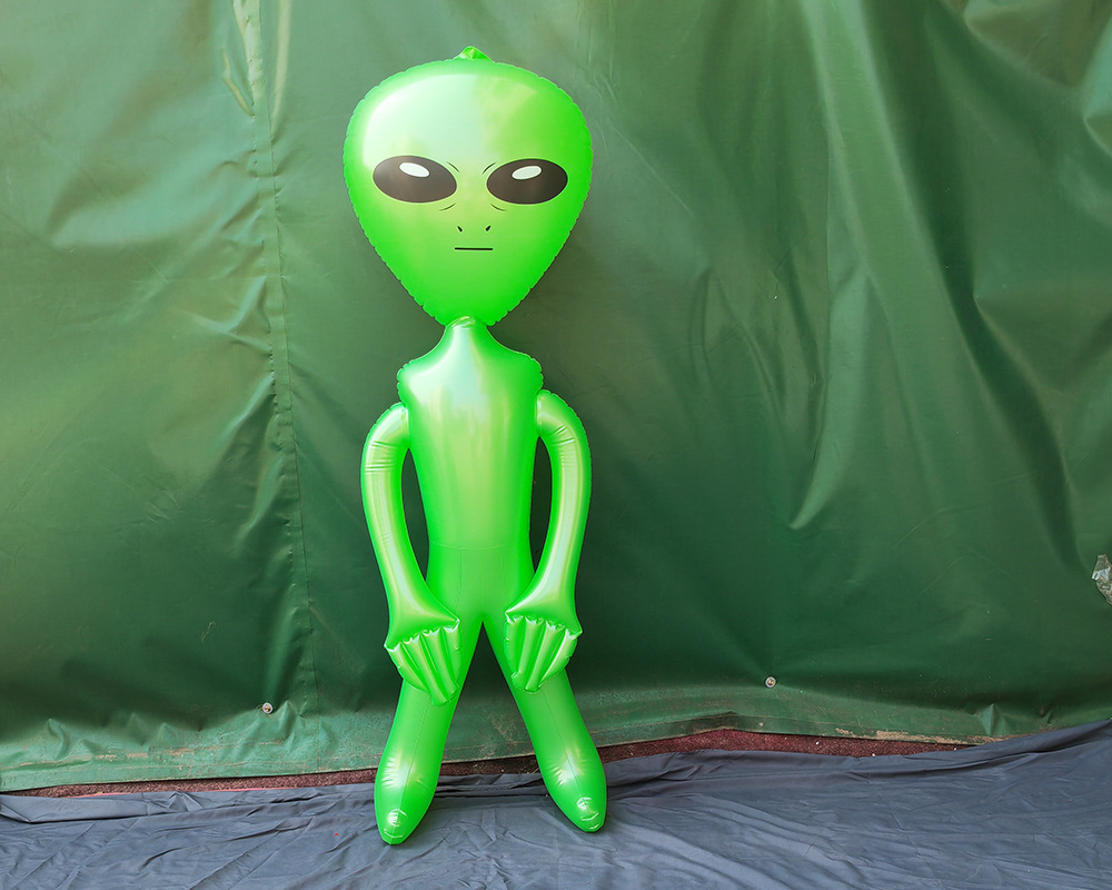 Halloween Toy Green Alienware Decoration E.T.  Inflatable Alien Toys