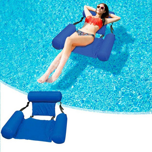 4-In-1 Monterey Hammock Pool Float & Water Hammock 100*120Cm Hammock Inflatable Pool Float Lounge Water Chair