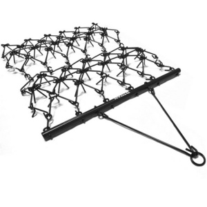 6-1/2' x 4' Long Drag Chain Harrow Landscape Lawn Arena ATV Rake