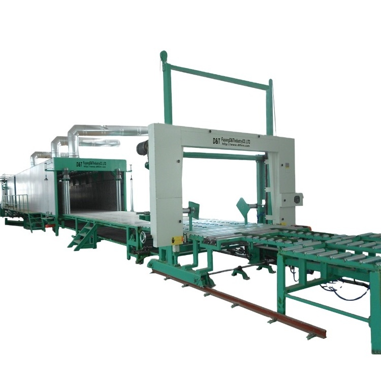 Full automatic continuous polyurethane foam production line mattress foam mattress making machinery