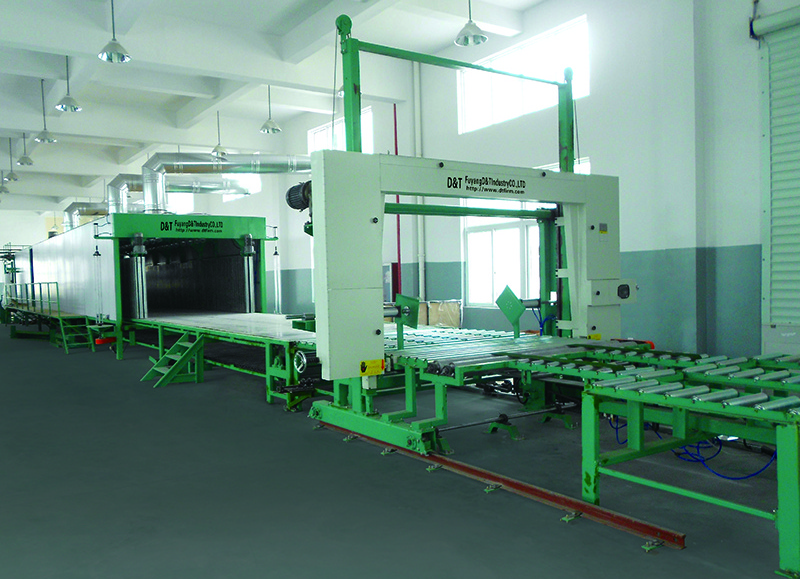 Full automatic continuous polyurethane foam production line mattress foam mattress making machinery