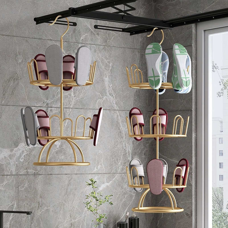 Drying Shoe Rack for Slippers and Sports shoes, Drying Rack for Outdoor Garden and Balcony