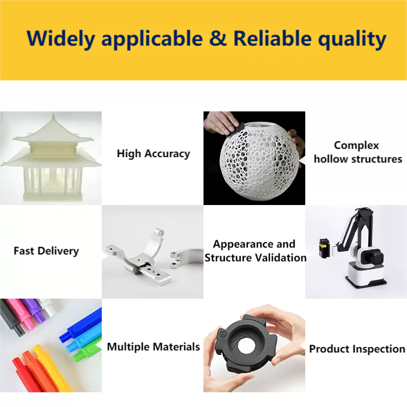 China high precision custom 3d printer service design metal plastic 3d printing prototype