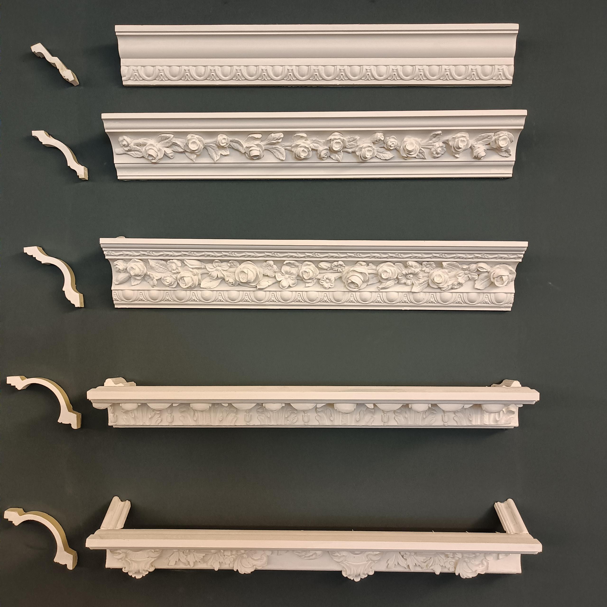 Decovision Chinese Factory direct sales and Design Services Polyurethane crown molding