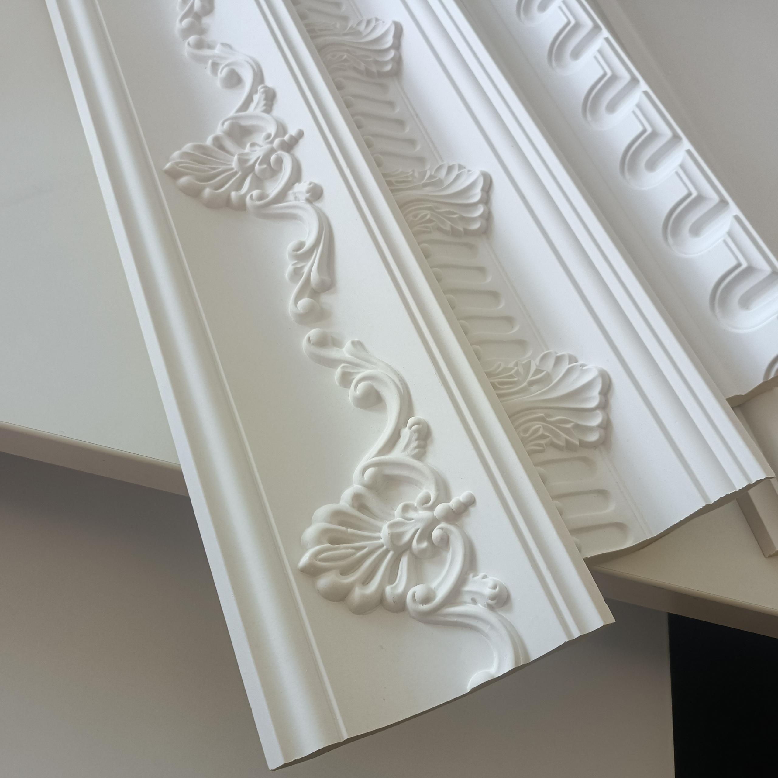 Decovision Chinese Factory direct sales and Design Services Polyurethane crown molding