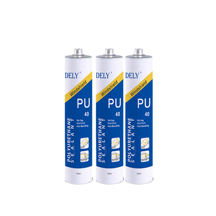 DELY PU sealant fast dry car window polyurethane sealer automotive pu sealant for auto