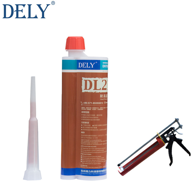 5:1 cartridge 360ml Epoxy resin adhesive heat resistance injecting construction anchor bolt anchorage glue steel bar bonding