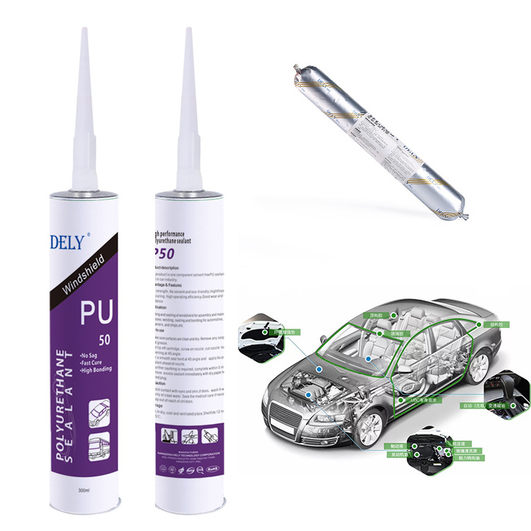 Hot Selling Polyurethane Auto Glass Sealant  Good  PU Adhesive for Car Windscreen