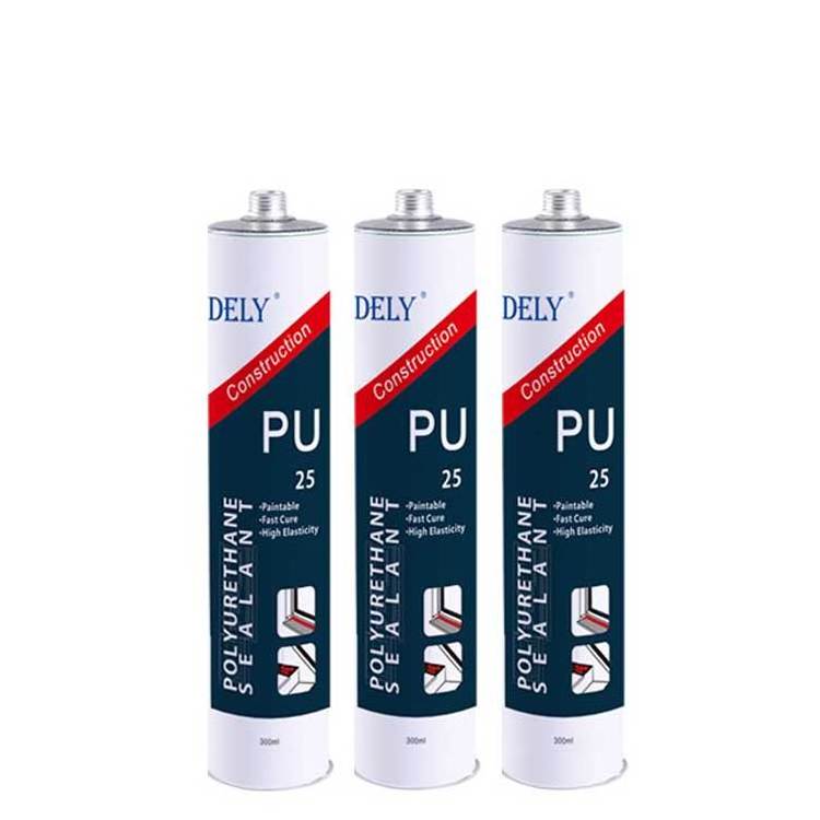 Construction Polyurethane Sealant 600ml PU Sealant Black Adhesive