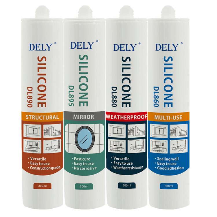 Factory Price Rtv silicone sealant waterproof for windows and doors