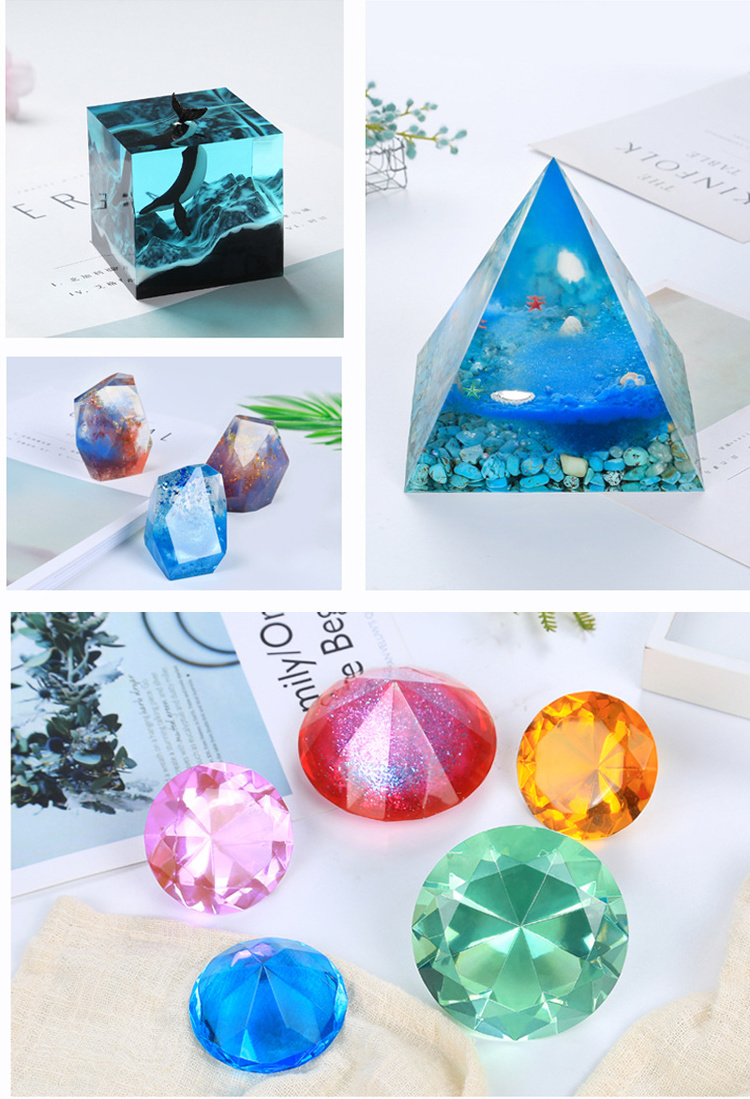 High Glossy Resin Art AB Epoxy Resin Crystal Clear Resina Epoxi