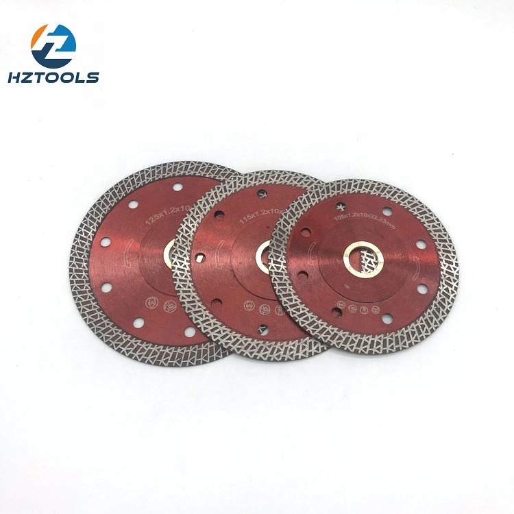 High end quality tiling tool K turbo diamond saw blade super thin porcelain ceramic tile cutter diamond cutting disc