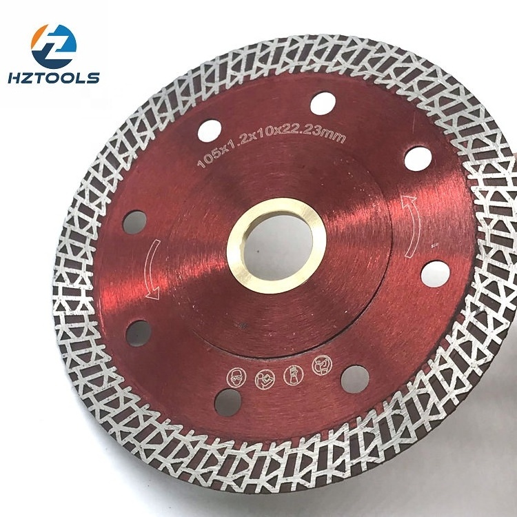 High end quality tiling tool K turbo diamond saw blade super thin porcelain ceramic tile cutter diamond cutting disc