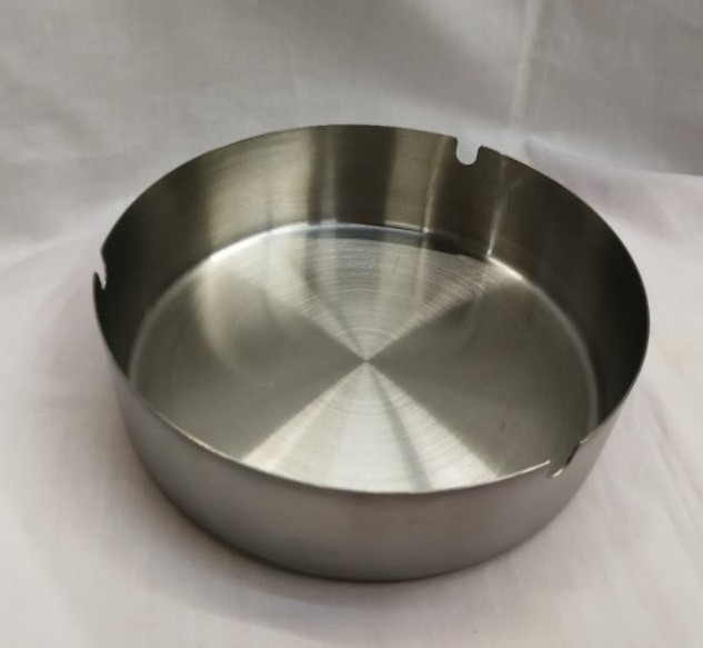 Different size Smoking Ashtray For Hotel Unbreakable Modern Stainless Steel Ashtray