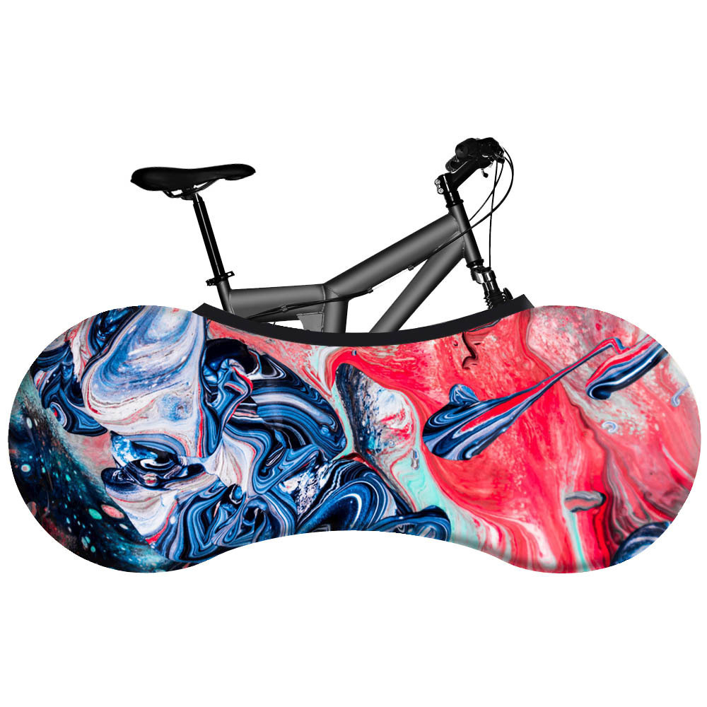 Bike Cover Washable Elastic Dustproof Bike Storage Wheel Cover Tire Package Fit All Bicycles