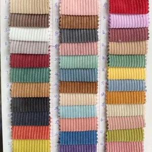 21W corduroy fabric dyeing corduroy fabric for garments upholstery