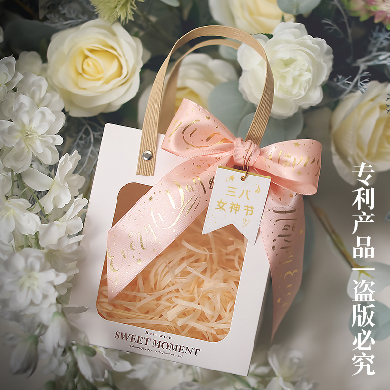 Wholesale Custom Packaging Craft Kraft Paper Shopping fancy wine mini cute paper gift bags with Handles