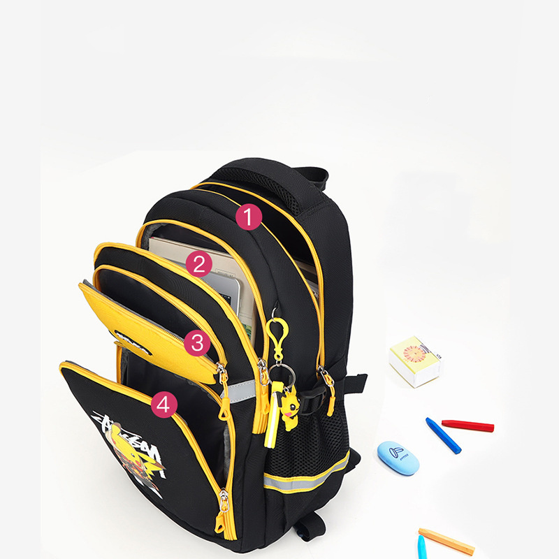 Nylon school bags trolley bag boys 2023 mochilas escolar de anime bolsas escolares com rodinhas 360