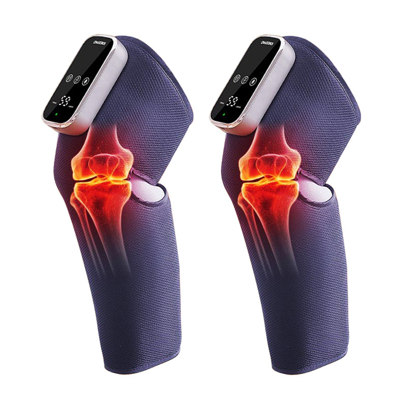 Trending Products 2024 New Arrivals Smart Arthritis Heating Joint Wrap Vibration Physiotherapy Electric Knee Massager with Heat