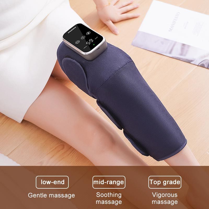 Trending Products 2024 New Arrivals Smart Arthritis Heating Joint Wrap Vibration Physiotherapy Electric Knee Massager with Heat