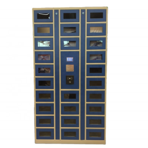 Safe Metal Cabinet Locker System Acrylic Glass Smart Tool Management Locker