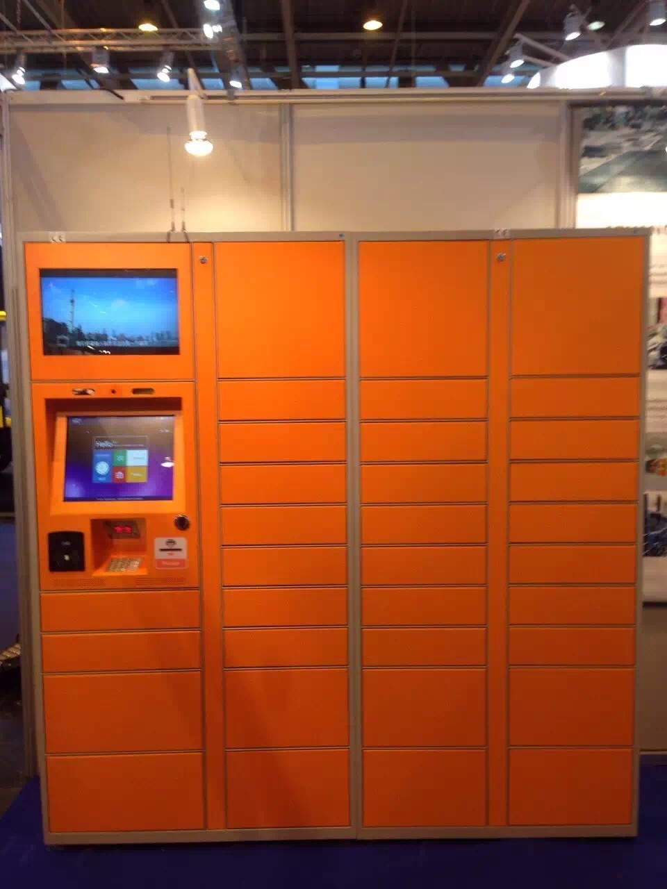 Automated book vending renting machine for airport subway station library