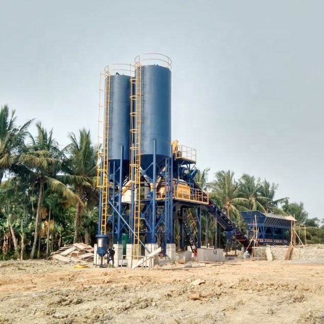 Small mini portable mobile ready mixed cement concrete batching plant price for sale