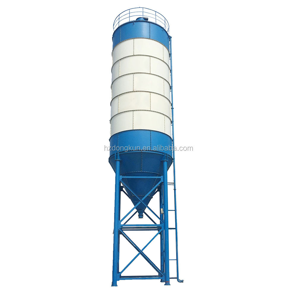 50 tons bulk cylindrical bolted type silo storage cement silo