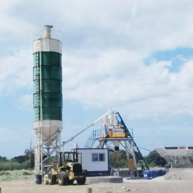 Small mini portable mobile ready mixed cement concrete batching plant price for sale