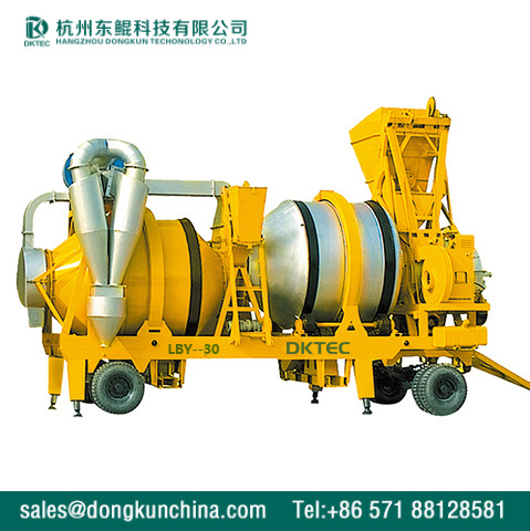 Best Price 30t/h Mobile Asphalt Mixing Plant Portable Hot Batch Plant